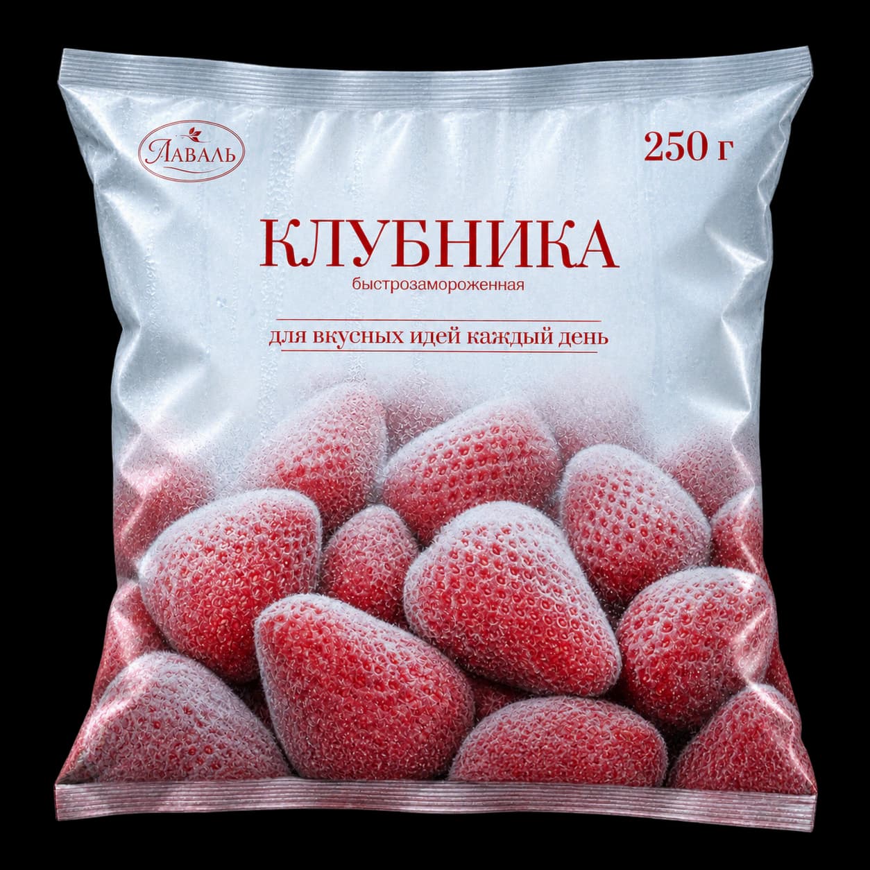 Упаковка «Клубника» Лаваль, 250 г